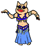Cat Belly Dancer